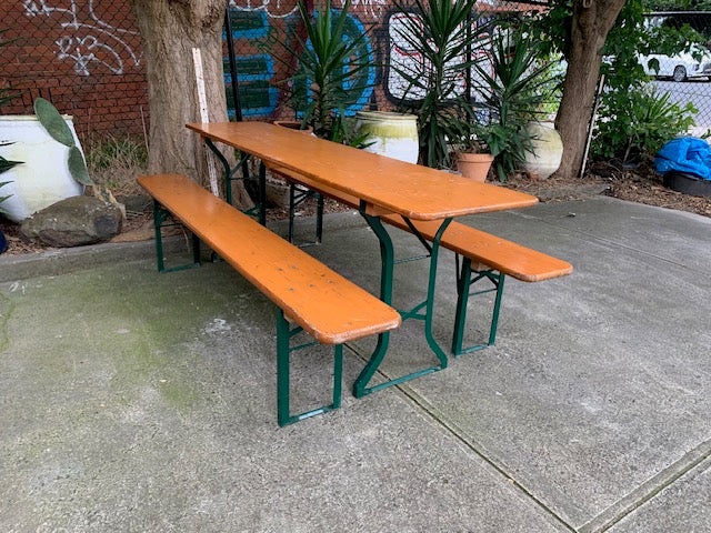 Replication of German Oktoberfest Beer Garden Setup #5594 in Byron